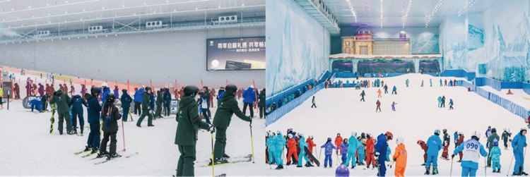 冰雪經(jīng)濟(jì)再添熱力 武漢城建熱雪奇跡超大規(guī)模室內(nèi)滑雪場(chǎng)正式啟幕(圖5)