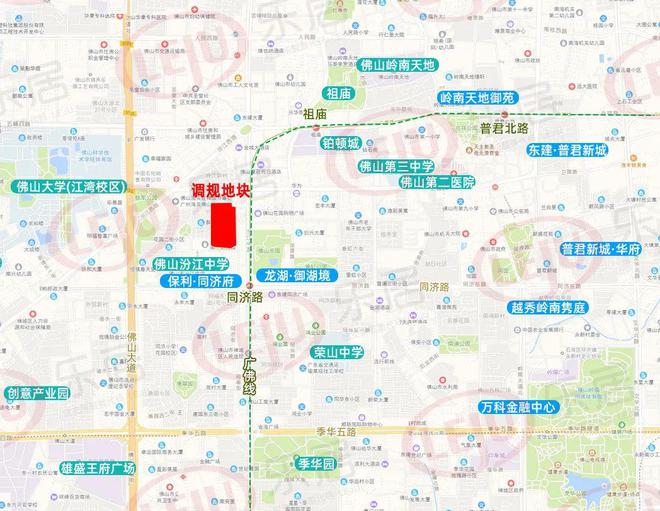 重磅！祖廟中心釋出3萬(wàn)㎡宅地！原禪城體育中心要搬！同濟(jì)路地鐵旁(圖6)